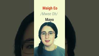 How to say County Mayo in Irish bitesizeirish [upl. by Aryaz]