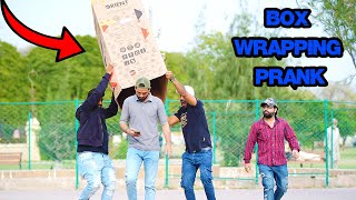 Box Wrapping Prank  Pranks In Pakistan  Humanitarians [upl. by Anyalram]