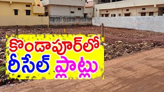 Resale Plots in Kondapur Hyderabad 7680821413  7680851413 Commercial Lands near Madhapur Gachibowli [upl. by Anaejer194]