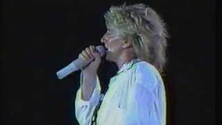 ROD STEWART  LIVE IN CHILE 1989  YOUNG TURKS [upl. by Adnopoz]