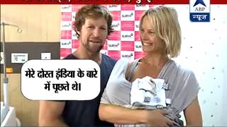 ABP LIVE II Cricketer Jonty Rhodes names his new born India Jeanne Jonty Rhodes [upl. by Rutger382]