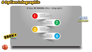 41PowerPoint Presentation Skills  Unique 3D shadow effect Infographic [upl. by Alasdair857]