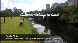 Salmon Fly and Spinning Fishing on the Blackwater  Lismore CastleBeat [upl. by Renrag303]