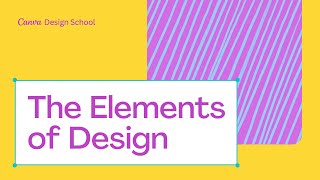 Understanding the Elements of Design  Graphic Design Basic [upl. by Hendrick]