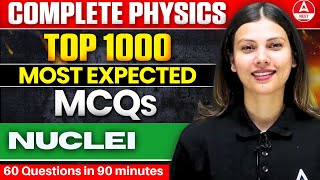 Nuclei  Class 12 Physics  Most Important Questions for NEET 2024Tamanna Chaudhary [upl. by Ybloc194]