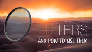 Photography Filters And How To Use Them CPL ND Night Sky and UV Filter [upl. by Assed]