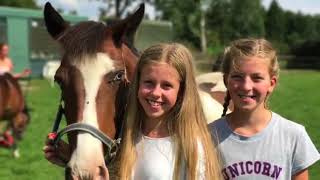 Ponykamp 2017 bij Ruitersportcentrum EEPM  week 1 dag 2 [upl. by Airom849]