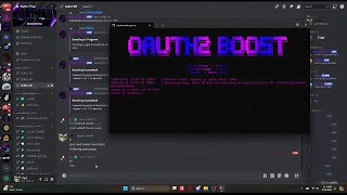 Discord boost bot showcase [upl. by Milone]