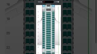 Aer Lingus A330300 seat map with business class premium economy and economy seats [upl. by Hahcim776]