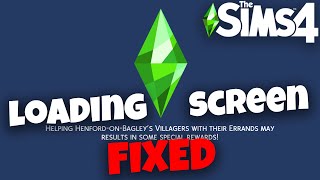 How To Fix Sims 4 STUCK on LOADING SCREEN amp taking FOREVER to load 100 works [upl. by Neill]