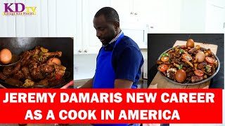 JEREMY DAMARIS NEW CAREER AS ACOOK IN AMERICA KAZINIKAZI [upl. by Otes649]