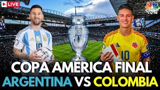 ARGENTINA vs COLOMBIA  FINAL Copa America 2024  Full Match All Goals  Realistic PES Gameplay [upl. by Azrim]