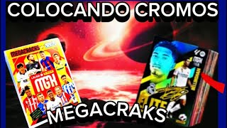 COMPLETANDO ÁLBUM MEGACRAKS 202425 megacraks cromos laliga [upl. by Eihpos870]