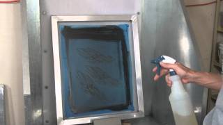 How To Screenprint Tips For Cleaning Ink Off Screens [upl. by Nordna]