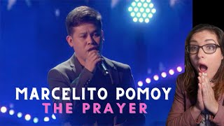 LucieV Reacts for the first time to Marcelito Pomoy  The Prayer on Americas Got Talent [upl. by Able]