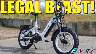 A LEGAL Ebike that BEATS 1000w Bikes up Hills  Cyrusher Ovia [upl. by Sender]