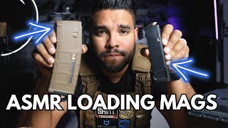 ASMR  Loading Mags amp Getting The Best ASMR Sounds [upl. by Anigal]