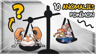 10 ANOMALIES Pokémon SURPRENANTES cest nimporte quoi [upl. by Gilly700]