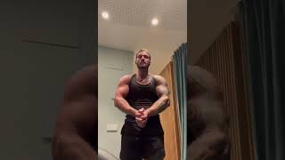 You want bigger shoulders  athlete fitness motivation trapsmuscle athlete sports gym [upl. by Aneala]