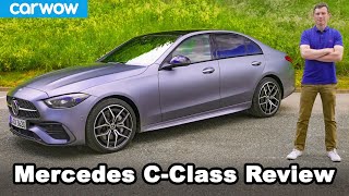 Mercedes CClass 2021 review  SClass luxury for less [upl. by Luanni]