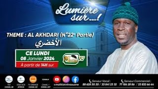 🔴DIRECT AL AKHDARÎ  N°22  LUMIÈRE SUR AVEC IMAM DIABEL KOITE  LUNDI 08 JANVIER 2024 [upl. by Ahsin]