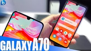 NOVO SAMSUNG GALAXY A70  HANDS ON [upl. by Goodman]