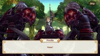 King’s Raid Priscilla Sub Story [upl. by Eelyme]