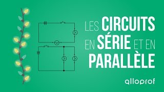 Les circuits en série et en parallèle  Sciences  Alloprof [upl. by Eadnus]