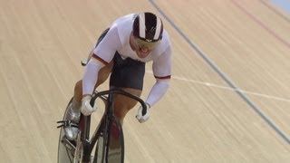 Cycling Track Mens Sprint Qualifying Full Replay  London 2012 Olympic Games [upl. by Ahsinrats]