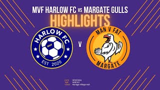 Highlights  MvF Harlow FC vs Margate Gulls [upl. by Rockwood]