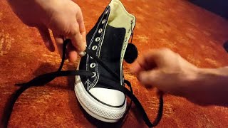 how to put laces in shoes [upl. by Yelsel347]