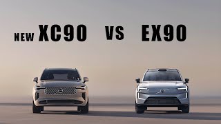 NEW Volvo XC90 vs Volvo EX90  Which Should You BUY [upl. by Yerffeg148]