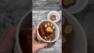 Dog paws wax melts [upl. by Marzi]