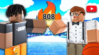 I Tookover ROBLOX Hoopz with THIS GODLY YouTuber [upl. by Yael]