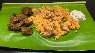 சிக்கன் பிரியாணி இப்படி மணக்க மணக்க சுலபமா செஞ்சு அசத்துங்க chicken Biriyani in pressure cooker [upl. by Crescint]