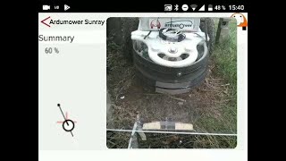 Ardumower DIY robot mower  RTKGPS kit can dock automatically cmprecise without perimeter wire [upl. by Danila557]