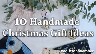 Ten Handmade Christmas Gift Ideas  Including 5 great gifts for kids [upl. by Carrie]