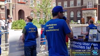 BPE Kundgebung Live aus Bottrop am 2962024  Aufklärung über den Politischen Islam [upl. by Aiyekal]