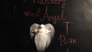 DIY  Wool Angel Waldorf Inspired [upl. by Basia]