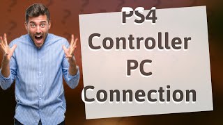 How do I connect my PS4 controller to my PC via USB [upl. by Nosyla959]