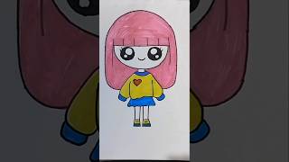 How To Draw A Barbie Girl shorts ytshorts barbie youtubeshorts trending drawing viralvideo [upl. by Andros]