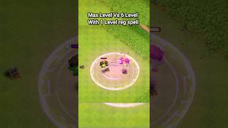 Max level Vs low level Inferno Dragon clashofclans coc gaming [upl. by Reste]