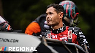 Ride along with Kyle Larson during his nonwinged micro heat race at Millbridge Speedway [upl. by Abbey]