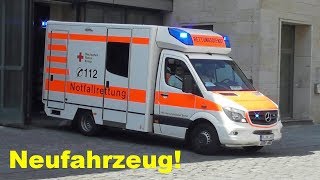 quotHorngrußquot│Neuer RTW ► DRK Rettungsdienst Berlin  FW 3400 Wilmersdorf [upl. by Ahsil]