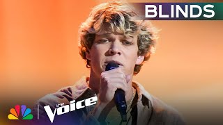 Mor Ilderton Gives Haunting Performance of Dylan Gossetts quotCoalquot  The Voice Blind Auditions  NBC [upl. by Angelica]