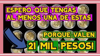 🎯Esta es ➡ LA MONEDA MEXICANA MÁS VALIOSA De 5 Pesos Centenario Y Bicentenario ¿Tienes una Vale💲💲 [upl. by Assenal]