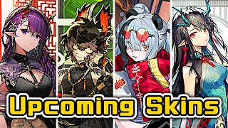 Upcoming Skins Showcase  Arknights明日方舟 もうすぐグローバル版に実装予定のコーデ集 [upl. by Countess437]