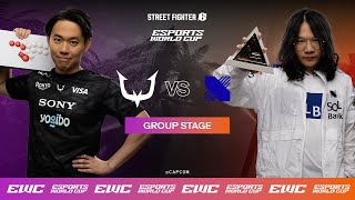 Tokido vs Leshar  EWC Street Fighter 6  Day 2  Group Stage [upl. by Mudenihc]