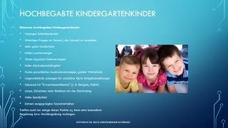 Hochbegabte Kindergartenkinder [upl. by Alister503]