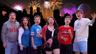 FAMILY SINGS “FIREWORK” By Katy Perry 🎆 [upl. by Oivlis516]